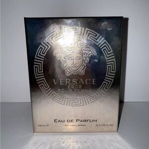 Authentic Versace eros pour femme 3.4iz 100ml in box
